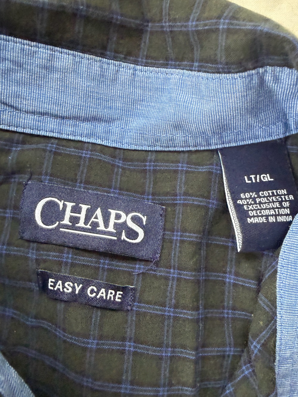 Chaps plaid button down - Picture 2 of 5